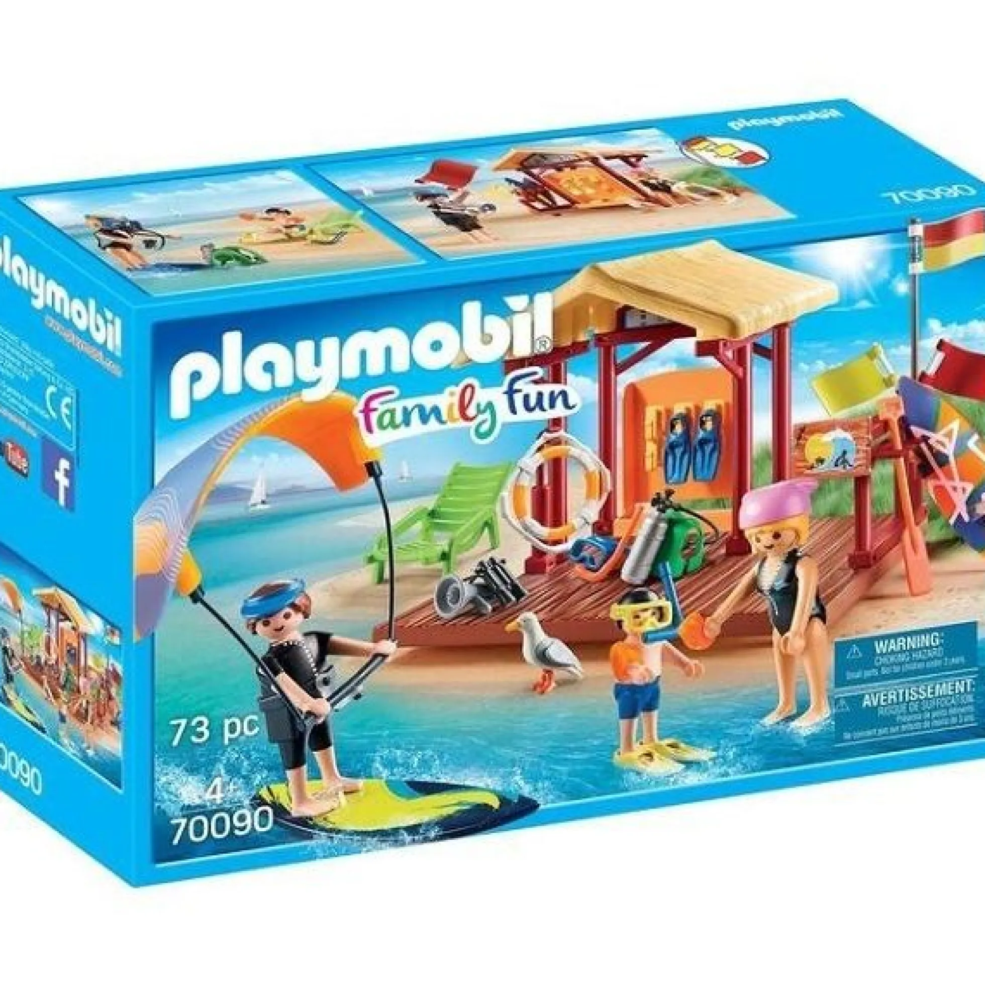 Undervisning i vandsport - PL70090 - PLAYMOBIL Family Fun
