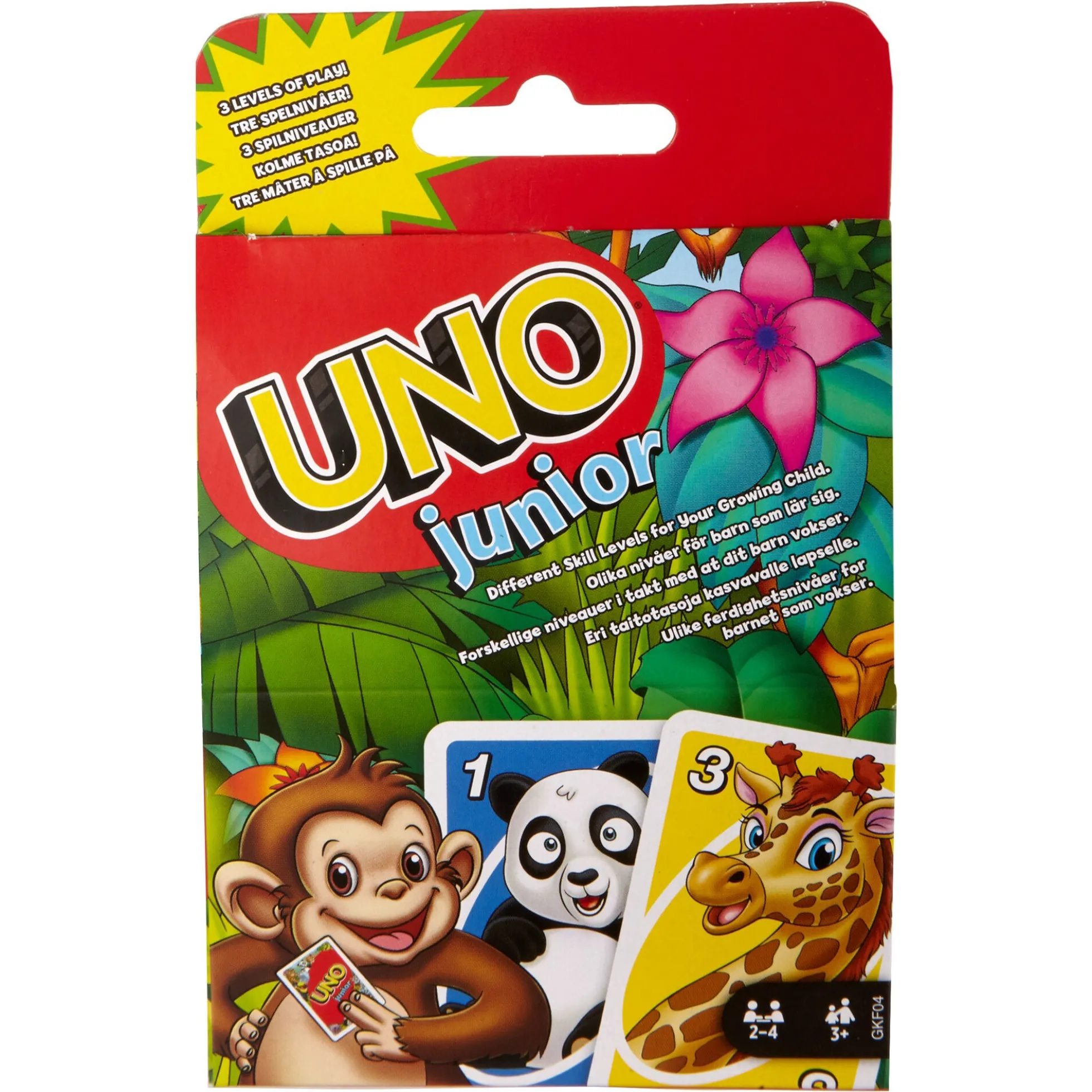 UNO Junior kortspil - Kortspil til de helt små