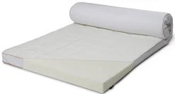 U-split topmadras - 180x210 cm 8 cm høj - NASA Memory skum - Borg Living - Ergonomisk topmadras