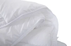 Vinter fiberdyne - Allergivenlig 2 lags termodyne - 150x210 cm - Fugt absorberende vinterdyne med hulfibre