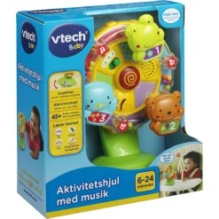 VTech Baby aktivitetshjul med musik og dansk tale