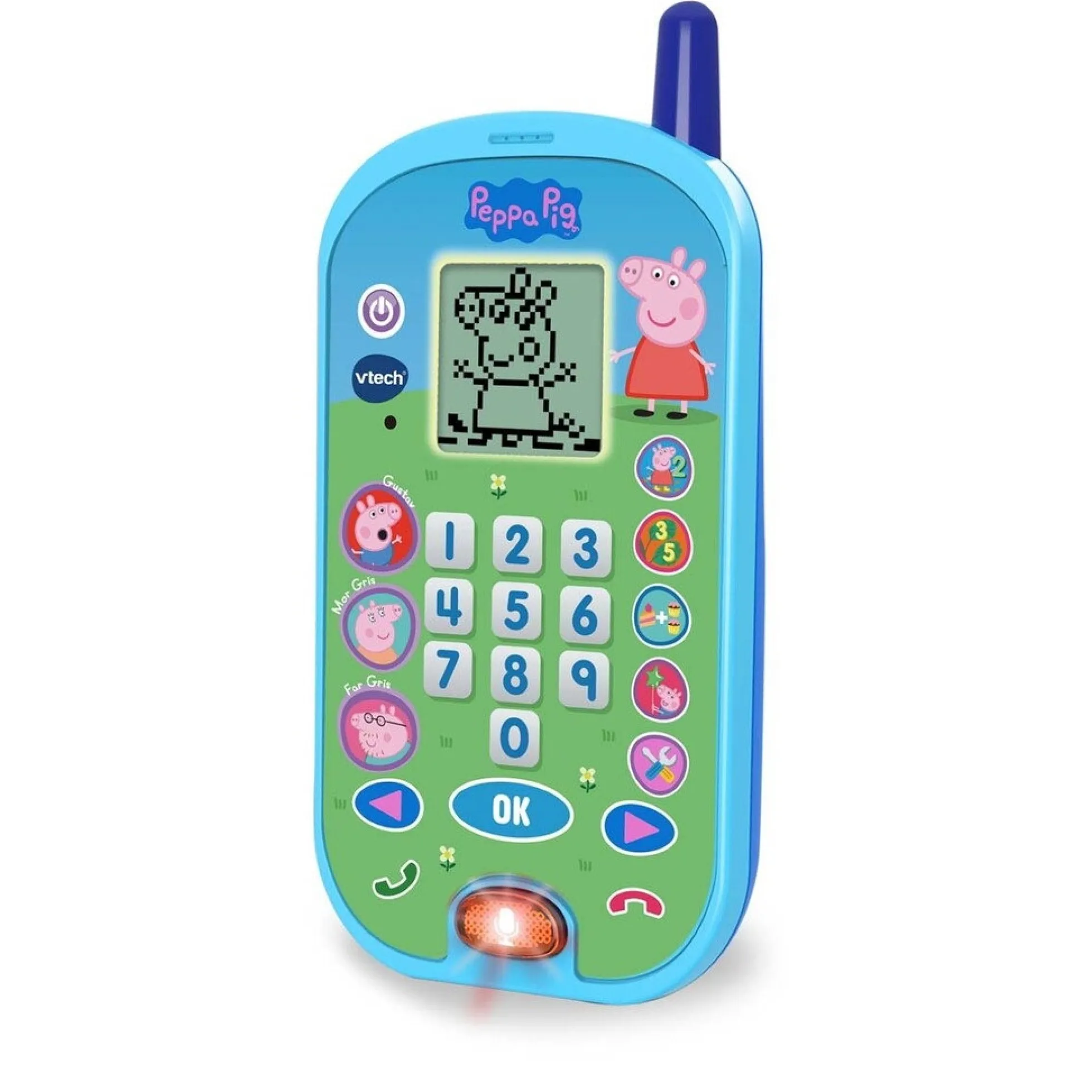 VTech Gurli Gris lærings telefon - 21 cm