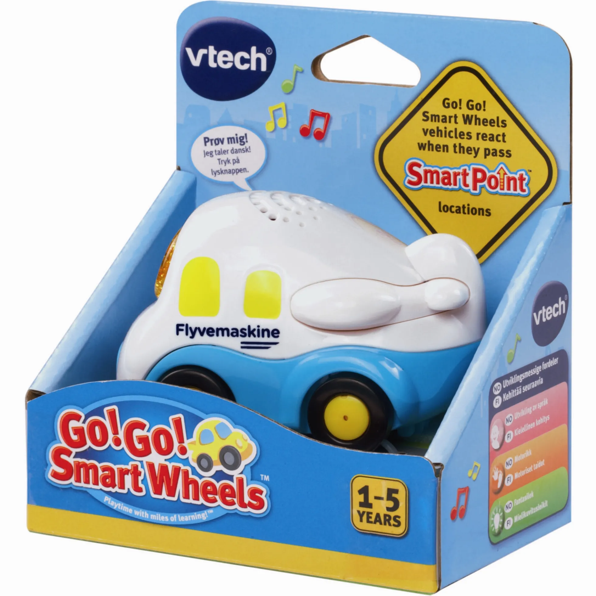 VTech Toot-Toot Drivers flyvemaskine - Dansk tale og sange
