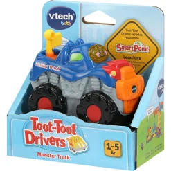 VTech Toot-Toot Drivers monstertruck med dansk tale